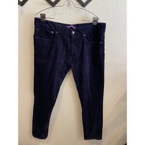 Ralph Lauren Purple Label Navy Slim Fit Stretch Corduroy Men’s 36 X 32 Pants